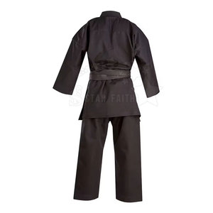 Uniformes de Karate para niños, adultos, entrenamiento de artes marciales, mezcla de algodón Gi con cinturón, uniforme de Karate ligero - Product Image 2
