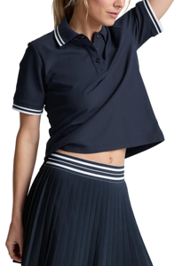 Camiseta Polo para Mujer, Tejido de Mezcla de Poliéster y Algodón de Primera Calidad, Duradera, Camiseta Polo para Mujer, Tejido Piqué de Algodón Suave al Tacto, Personalizada - Product Image 2