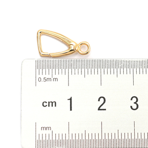Tringle Clasps Brass 18K Gold Plated Lock Handmade Connector Jewelry Findings for Making Jewelry - Product Image 5