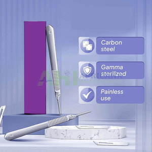 Lames de scalpel manuelles écologiques et durables de haute performance pour la chirurgie générale, certifiées CE - Product Image 2