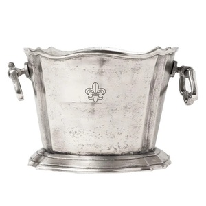 High Quality Ice Tub Bever Wine Cooler With Flower Print Champagne Chiller Beer Ice Bucket and Wine Tubs for <b>Bar</b> and Night Clubs - Product Image 1