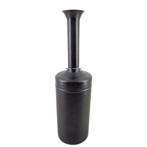 Jardin Décoratif Métal Design Oiseau Bain Gris Patine Finition Maison & Cour Décoration Fait Main en Vrac - Product Image 5