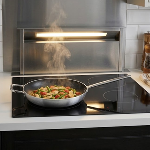 Sartén Antiadherente Pura Induction de Aluminio Puro, 40 cm de Diámetro, Redonda, con Asa Auxiliar, Apta para Estufas de Gas e Inducción, Hecha en Italia - Product Image 5