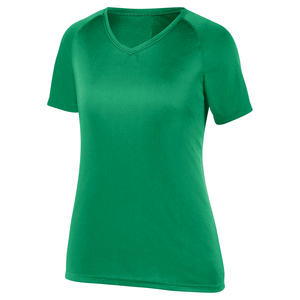 เสื้อยืดผู้หญิงโพลีเอสเตอร์ถักแบบ100% กำหนดเอง - Product Image 2