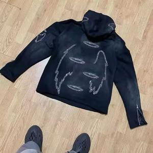 ชุดวอร์มแบบมีซิปสำหรับผู้ชายชุดกันหนาวลายพิมพ์พัฟสำหรับใส่ได้ทั้งชายและหญิง - Product Image 5