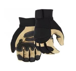 ถุงมือกลูติทิลิตี้ทำงานด้วยพีวีซีปาล์มคู่และถักกลับ - Product Image 3