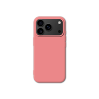 Casing HP TPU Lembut Berkualitas Tinggi Anti Guncangan Anti Selip dengan Desain Warna Polos dan Pilihan Warna-Warni