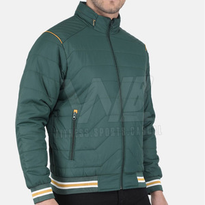 Chaqueta Acolchada con Capucha Extra Grande para Hombre, Hecha a Medida, de Alta Gama, con Cuello Alto, Moderna, Cálida, con Logotipo Frontal, Ecológica - Product Image 4