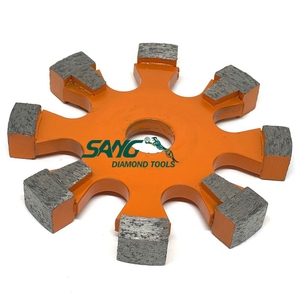 Lame de scie diamantée pour découpe de joints de béton, 125mm 130mm, épaisseur 17mm, pour chauffage au sol (Néerlandes, Pologne) - Product Image 6