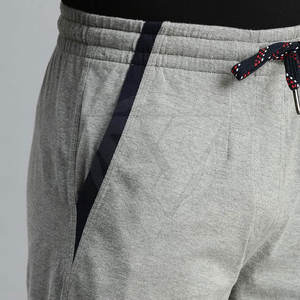 Pantalones cortos de entrenamiento de cintura media para hombre, algodón de alta calidad, patrón sólido transpirable para uso informal, ¡gran oferta! - Product Image 6