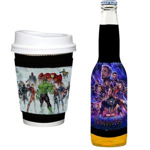 2024 Trending 93% Plástico reciclado postconsumo 7% Mangas de botella de Spandex para bebidas calientes/frías Fines promocionales - Product Image 4