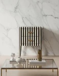 โต๊ะกาแฟลายกระดูกสีดำขาว งานฝีมือ ตกแต่งบ้านสไตล์บูติกและห้องนั่งเล่น เป็นมิตรกับสิ่งแวดล้อม ราคาพิเศษ - Product Image 3