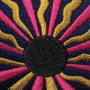 Latest Design Custom Logo Design Embroidery Badges Custom Fabric <b>Hand</b> Embroidery Patches Clothing Badges Customized Logo - Product Image 6