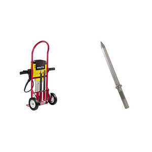 Marteau briseur Brute 120 volts, pointe de 20 pouces, hexagone de 1-1/8 pouce, pour projets industriels et bricolage, alimenté par batterie électrique - Product Image 4