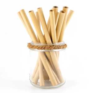 หลอดไม้ไผ่แบบกำหนดเองที่เป็นมิตรกับสิ่งแวดล้อมของเวียดนาม ฟาร์มบลูโลตัส - Product Image 2