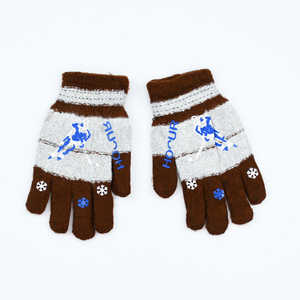 Gants d'hiver pour enfants personnalisés OEM Gants épais et chauds pour enfants Fabricant - Product Image 2