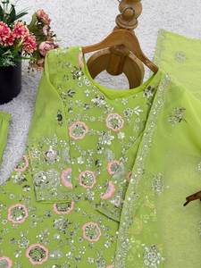Ready To Purchase Most Beautiful Light <b>Weight</b> Eid& Ramzan Month Special M TO XXL Size Top& Sharara With Dupatta <b>Set</b> <b>For</b> <b>Women</b> - Product Image 6