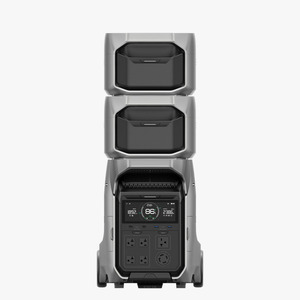 Estación de Energía Portátil ECOo-FLOWwSS de 8kWh de Calidad Premium, Pro 3, Salida de CA de 120/240V y 8000W con 2 Baterías Adicionales - Product Image 2