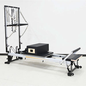 Reformer Pilates in Lega di Alluminio Studio Merrithew V2 Max Plus con Mezza Torre e <span class=keywords><strong>Trampolino</strong></span> - Product Image 2