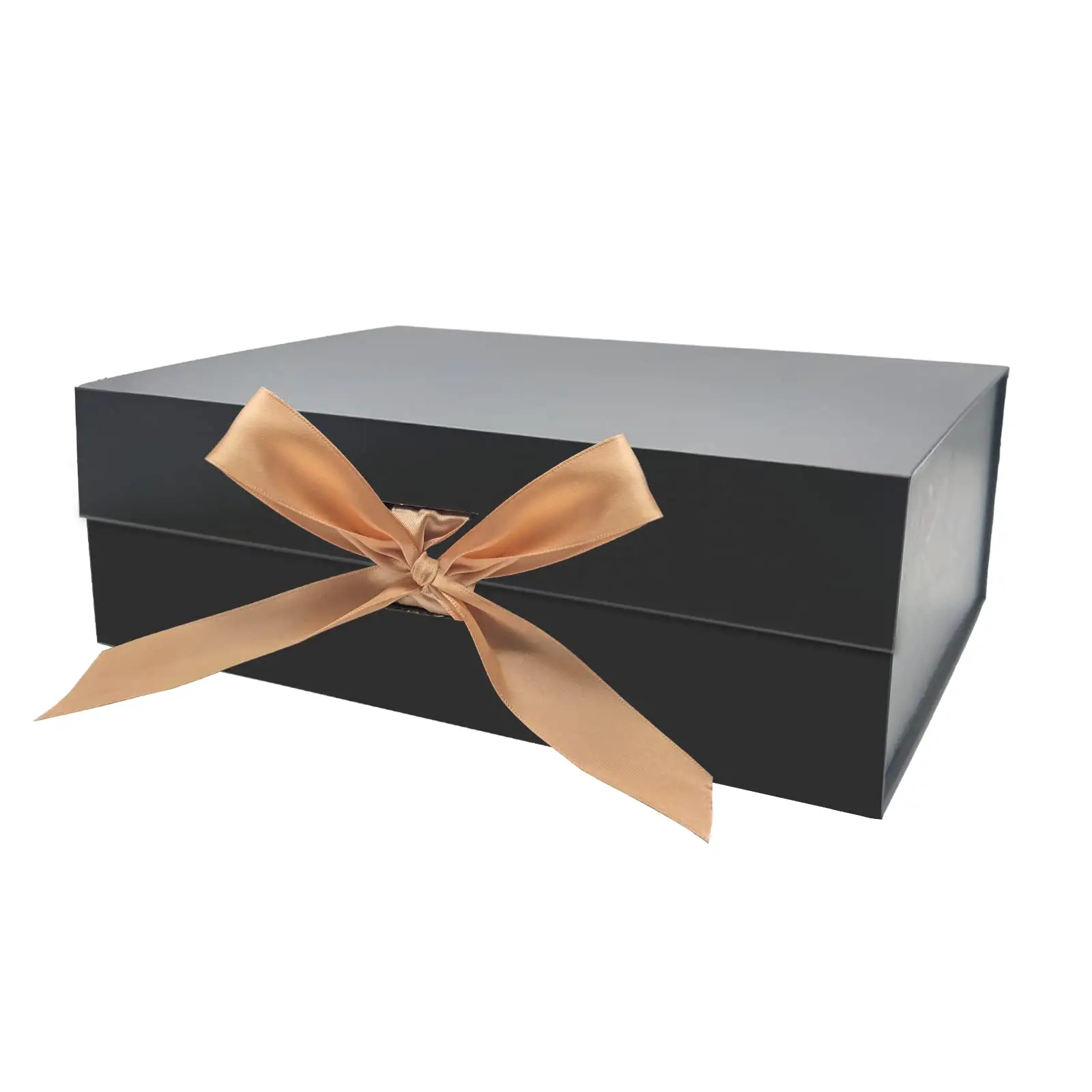 Luxus benutzer definierte Logo schwarz Pappe Kleidung Schuh Baseball Schal Handtuch Verpackung Faltpapier Geschenk box
