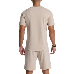 Wholesale Men's Winter Tracksuit High Quality 320 GSM Jogging Pullover Sweatshirts Fleece Sweatpants Customize Pattern 2Pcs Suit - Product Image 6