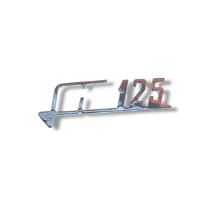 Emblema para el protector de piernas "125 LI" para Lambretta LI - Product Image 1