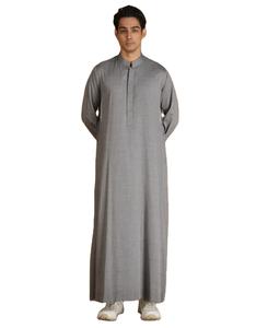 Best Selling Product Islamic Clothing <b>Men</b> <b>Thobe</b> Muslim Arabic Jubba Wholesale Price Casual Wear Jubba for <b>Men</b> in Stock - Product Image 1