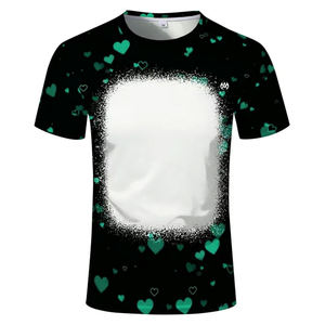 T-shirts Half Ringer pour hommes les plus vendus Street Wear élégant avec sublimation à bas quantité minimale de commande 100% coton Prix compétitif - Product Image 1