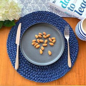 Elegant round Bamboo Seagrass <b>Placemats</b> for Stylish <b>Dining</b> <b>Table</b> Presentations - Product Image 4