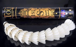 Volante de Bádminton de Plumas de Ganso de Alto Rendimiento con Cabeza de Corcho Natural Completa, OEM/ODM Disponible, Grado Industrial DIY - Product Image 4