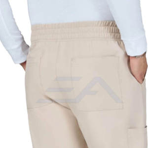 Pantalons médicaux à jambe droite pour hôpital, faible MOQ - Matière coton/polyester, détection des aiguilles, service OEM - Product Image 5