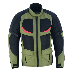 แจ็คเก็ตกันลมสำหรับขี่มอเตอร์ไซค์, เสื้อแจ็คเก็ตกันลมพร้อมเทคนิคพิมพ์ลายและแผงตาข่าย - Product Image 4