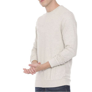 Vente en gros Sweat-shirt décontracté en coton de haute qualité avec logo personnalisé pour homme 2025 Nouvelle arrivée Sweatshirts pour homme à bas prix - Product Image 2