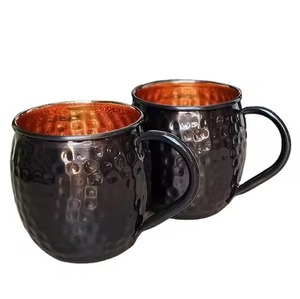 Elegant Copper Mug With Polished Finished Perfect For Coffee Tea <b>Cocktails</b> And Stylish Home And Bar Decor - Product Image 6
