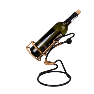 ที่ใส่ขวดไวน์อลูมิเนียมวินเทจอันเก่าลายดอกไม้ปรับขนาดได้สำหรับงานเลี้ยงฉลอง - Product Image 6