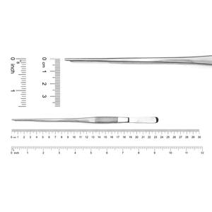 Top qualité en gros pinces à tissus en acier inoxydable 1x2 dents pince chirurgicale vente chaude pince de Culture de tissus végétaux - Product Image 2