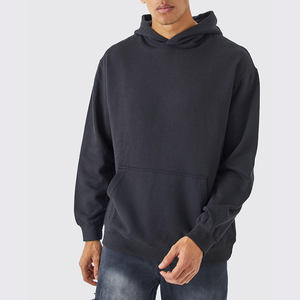 Sweats à capuche unisexes au design imprimé personnalisé Vente en gros New Street Fashion Heavyweight Unisex Couple Basics Hoodies - Product Image 2