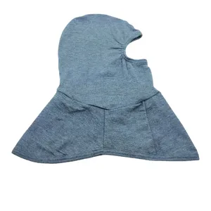 หน้ากากบาลาคลาวาสีเทา ผ้าโพลีเอสเตอร์ 100% ระบายอากาศ กันน้ำ ทนไฟ ป้องกันเปลวไฟ สำหรับนักดับเพลิง - Product Image 4