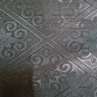 Dibuat di Korea tenun poliester Jacquard dicetak stok kain tekstil Banyak desain bunga kualitas terbaik indah pola kain
