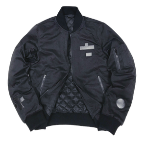 Chaqueta Bomber de Satén Personalizada de Alta Calidad para Hombre - Estilo Urbano de Invierno con Logotipo Frontal, Transpirable y de Secado Rápido - Product Image 5
