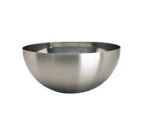 Bol à fruits de forme unique en acier inoxydable poli de conception moderne, de haute qualité, personnalisable, pour la salade, les fêtes - Product Image 6