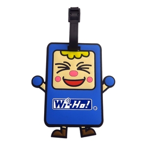 Étiquettes de bagage personnalisées en PVC souple 2D 3D Souvenir promotionnel - Product Image 3