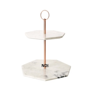 Hotel Tableware Decoration Accessories Luxury Wedding Parties <b>Cake</b> <b>Server</b> Stand Handmade Design Metal Cup <b>Cake</b> Stand - Product Image 2