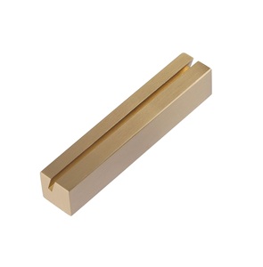 Tarjetero de Metal dorado, tarjetero de aleación de aluminio, funda abatible, tarjetero de bolsillo Delgado, monedero - Product Image 6