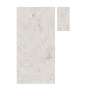 Carreaux de sol muraux vitrifiés en porcelaine émaillée de 600x1200mm avec des surfaces extrêmement brillantes Série de design brillant pour murs et sols - Product Image 1