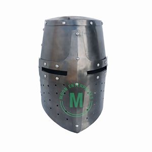 Thời Trung Cổ thời kỳ Thập Tự Chinh tuyệt vời Helm Knight Mũ bảo hiểm khuôn mẫu má & thiết kế dải mũi trong chất lượng tốt nhất - Product Image 1