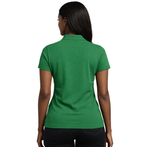Polo Verde de Hermandad Femenina Griega, Rosa y Verde, Ropa Casual Elegante para Hermandad Universitaria - Product Image 2