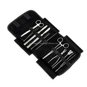 Juego de herramientas de metal manual completo de acero inoxidable para estudiantes Kit de instrumentos quirúrgicos - Product Image 3