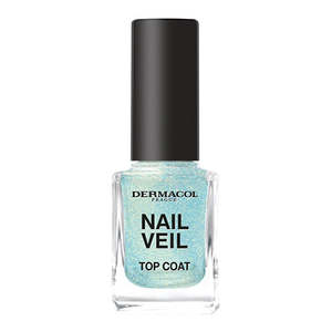 Dermacol frizzante oceano velo UV Gel Top Coat 11 ml Manicure e Nail Art bottiglia