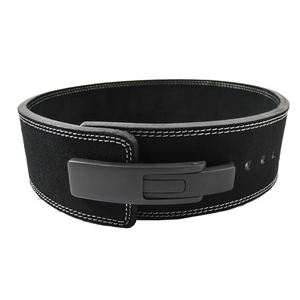 Cinturón de Levantamiento de Pesas Personalizado, Cinturones de Gimnasio Resistentes, Cinturón de Levantamiento de Pesas de Cuero PU para Entrenamiento de Fuerza - Product Image 4